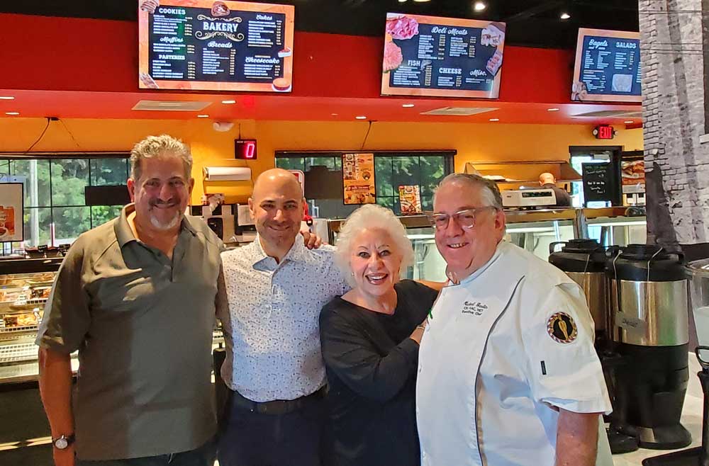 Mark Goodman, Ina Pinkney and Chef Michael Garbin